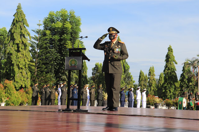 Danrem Antasari Pimpin Ziarah Nasional Hut Ke Tni Pemerintah