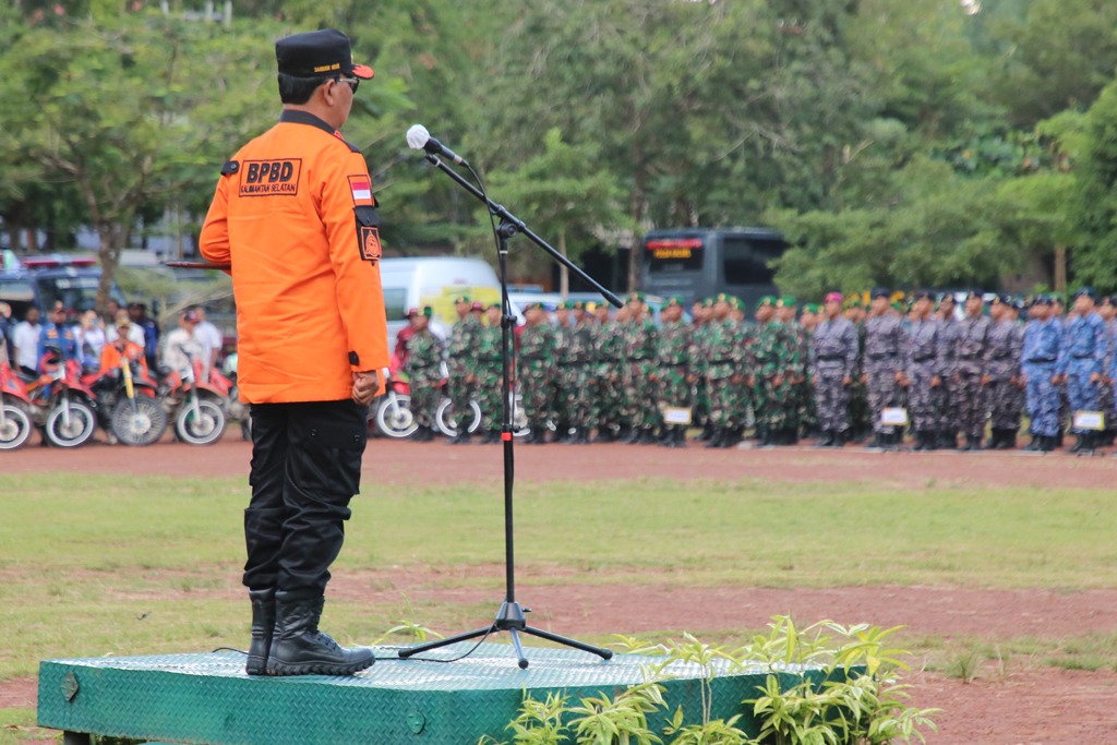 Masuki Kemarau Pemprov Kalsel Gelar Apel Siaga Karhutla Pemerintah