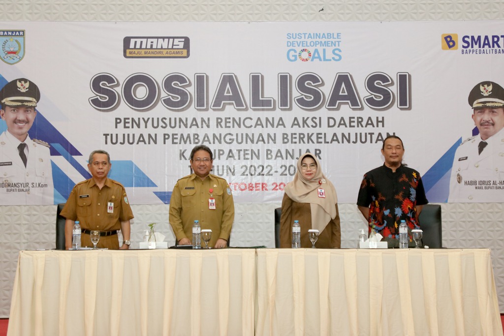 Pemkab Banjar Gelar Sosialisasi Penyusunan Rencana Aksi Daerah Tujuan