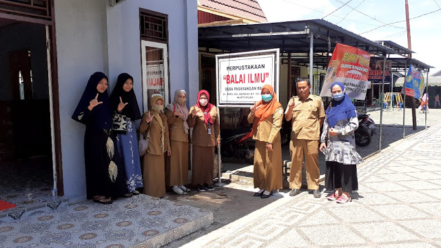 Dispersip Lakukan Pembinaan Perpustakaan Desa Pemerintah Kabupaten Banjar