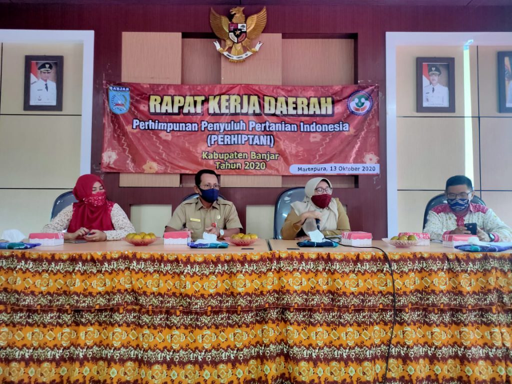 RAKERDA DPD PERHIPTANI KAB.BANJAR – Pemerintah Kabupaten Banjar