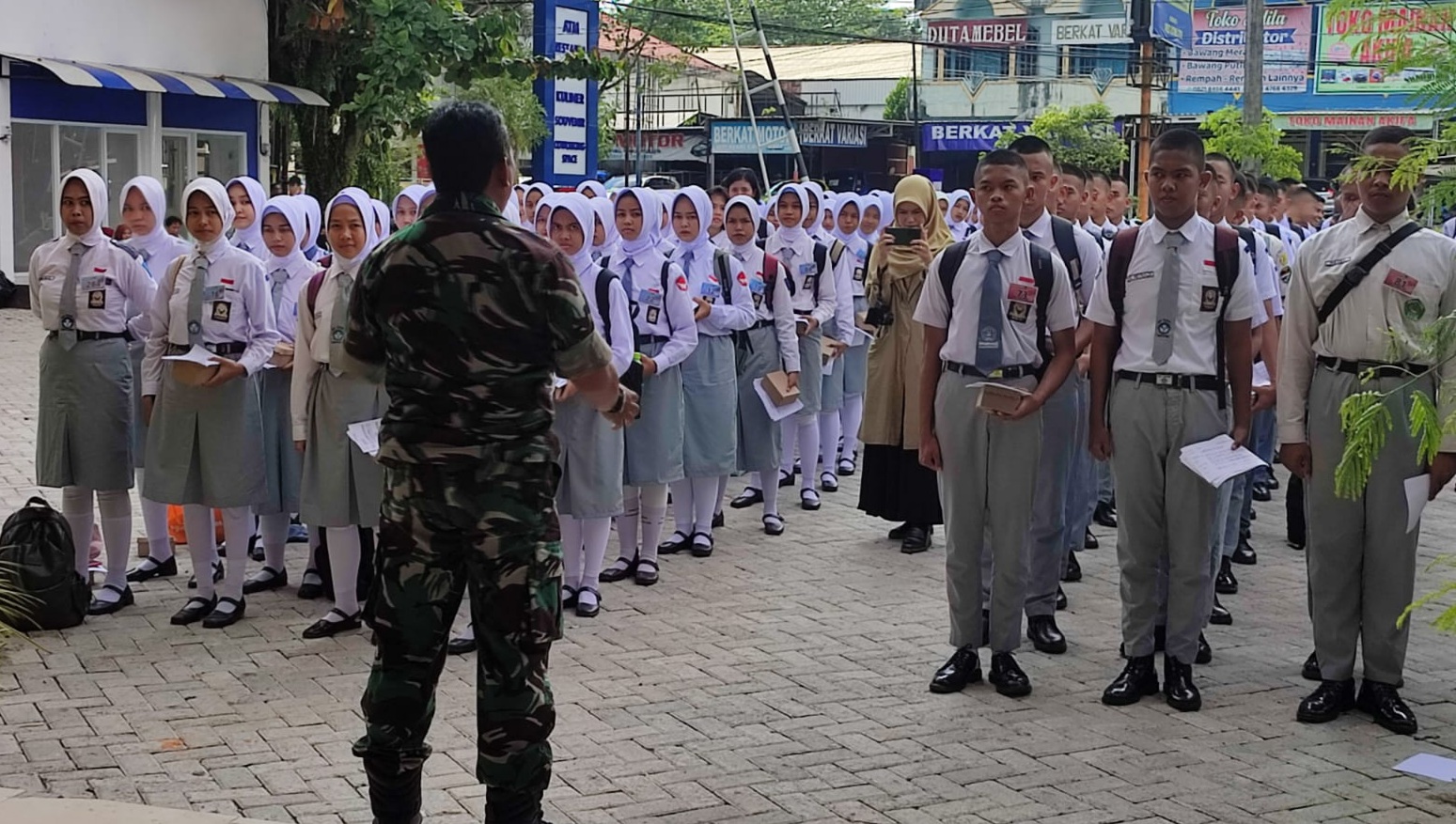 Peserta Ikuti Seleksi Paskibraka Pemerintah Kabupaten Banjar