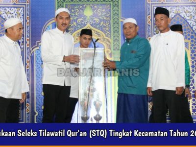 Bupati Banjar Buka STQ Tingkat Kecamatan Karang Intan