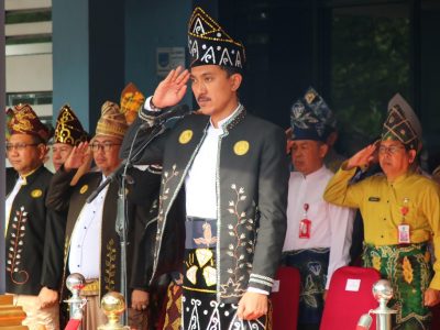 Bupati Banjar Pimpin Upacara Hari Lahir Pancasila 