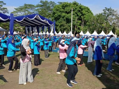 Jambore Kader PAUD, Ratusan Guru Senam Bersama   