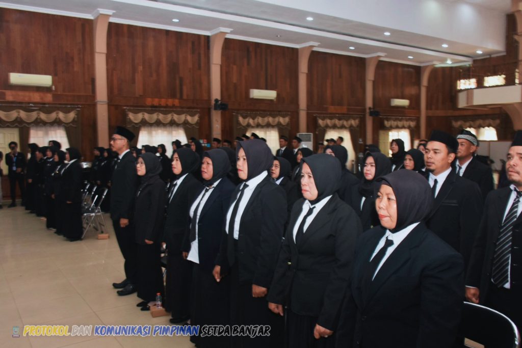 Bupati Banjar Lantik 63 Pejabat Fungsional Lingkup Pemkab Banjar Pemerintah Kabupaten Banjar