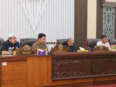 Rapat Paripurna Penyampaian LKPJ Bupati Banjar Tahun Anggaran 2023