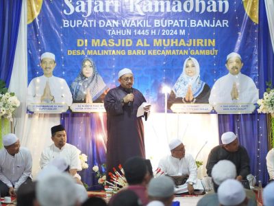 Safari Ramadan, Wabup Banjar Ajak Masyarakat Perbanyak Ibadah, Tingkatkan Kualitas Iman dan Takwa