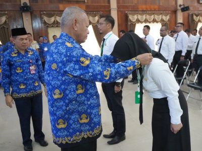 Puluhan Pejabat Pengawas di Kabupaten Banjar Ikuti Pelatihan Kepemimpinan