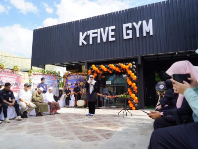 Dukung Program Pemerintah, K’Five Gym Dibuka di Martapura