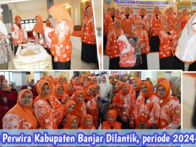 DPC Perwira Kabupaten Banjar Dilantik