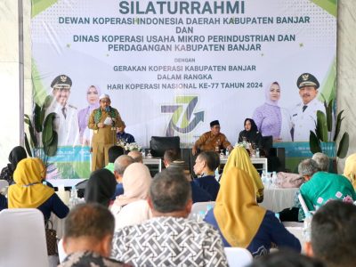 Hari Koperasi Nasional, Enam Koperasi Berprestasi di Kabupaten Banjar Raih Penghargaan