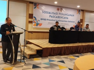 Sosialisasi Penanganan Pascabencana, Kunci Penting Dalam Pemulihan Dampak Bencana