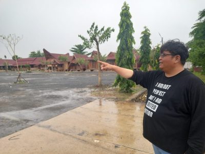 BPBD Banjar Dirikan Tenda Untuk Jemaah di Kampung Nusantara