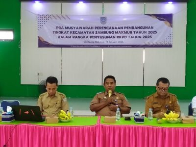 BAPPEDALITBANG BANJAR DORONG USULAN BERKUALITAS DI PRA MUSRENBANG KECAMATAN SAMBUNG MAKMUR