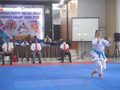 Hadapi Kejurprov Antar Pelajar 2025, Disbudporapar Banjar Seleksi Ratusan Atlet   