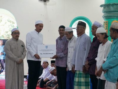 Safari Ramadan di Masjid Jami Daruttaqwa, Bupati Ajak Masyarakat Tingkatkan Amal Ibadah