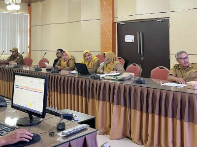 BAPPEDALITBANG BANJAR GELAR RAPAT KOORDINASI USULAN PERUBAHAN RENJA 2025 KECAMATAN DAN KELURAHAN
