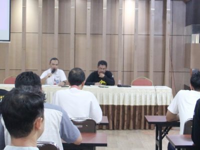 GELAR RAPAT STAF,  BAPPEDALITBANG KABUPATEN BANJAR TINGKATKAN KINERJA DAN SAMBUT PEGAWAI BARU