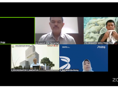 BAPPEDALITBANG KABUPATEN BANJAR IKUTI RAKOR PENGENDALIAN INFLASI DAERAH, DORONG KOLABORASI PEMDA DAN PENGUATAN DATA STATISTIK