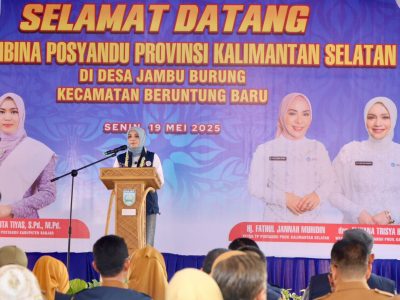 Kalsel Kembangkan Posyandu Terintegrasi, Dua di Kabupaten Banjar Jadi Pilot Project