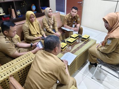BAPPEDALITBANG KABUPATEN BANJAR TERIMA KUNJUNGAN BAPPEDA PROVINSI KALSEL, BAHAS SINERGI TUGAS DAN FUNGSI