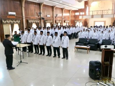 Kakanwil Kemenag Kalsel Lantik 112 Dewan Hakim MTQ Nasional XXXVI Tingkat Provinsi