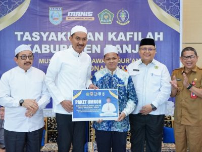 Raih Juara Umum MTQN Tingkat Provinsi LPTQ Kabupaten Banjar Gelar Syukuran