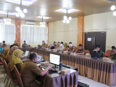 BAPPEDALITBANG BANJAR GELAR RAPAT EVALUASI DANA DAK TRIWULAN II TA 2025, DORONG PERCEPATAN REALISASI DAN AKUNTABILITAS PENGGUNAAN ANGGARAN