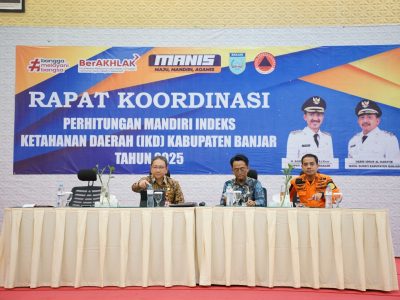 BPBD Banjar Gelar Rakor IKD 2025, Jadi Dasar Kebijakan Pembangunan 2026