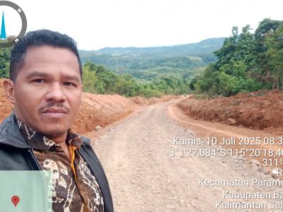 Pemkab Banjar Bangun Akses Baru Desa Remo, Warga Tak Lagi Lewati Dua Kabupaten