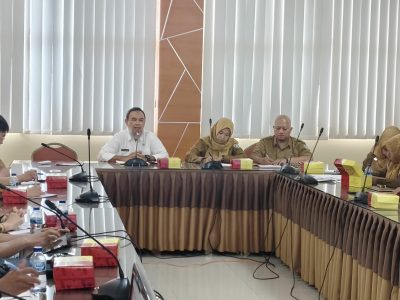 RENCANA PEMBANGUNAN POS POLISI DI JALUR BYPASS BANJAR–BATULICIN, PEMKAB BANJAR GELAR RAKOR LINTAS INSTANSI