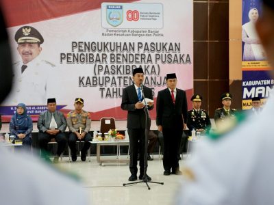 Bupati Kukuhkan 33 Anggota Paskibraka, Siap Kibarkan Merah Putih di HUT ke-80 RI