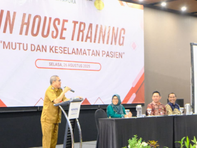 Tingkatkan Mutu dan Keselamatan Pasien, RSUD Ratu Zalecha Gelar In House Training 2025