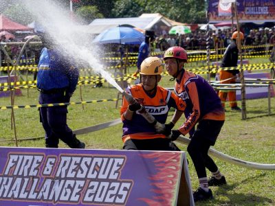 Lomba Ketangkasan Damkar di Martapura, 67 BPK Berebut Piala Bupati Banjar