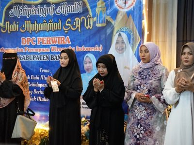 Peringati Maulid Nabi, DPC Perwira Banjar Tegaskan Komitmen Silaturahmi dan Akhlak Mulia