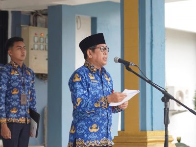 Apel Hari Kesadaran Nasional dan Hari Perhubungan, Bupati Banjar Ajak ASN Jaga Integritas