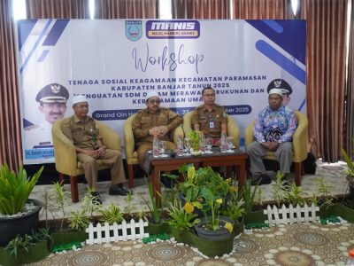 17 Tenaga Sosial Keagamaan Kecamatan Paramasan Ikuti Bimtek