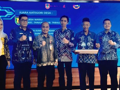 Desa Penyambaran Raih Juara Harapan II Lomba Desa Tingkat Provinsi Kalsel
