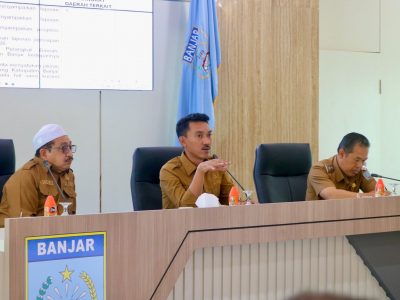 Bupati Banjar Pimpin Rakor Mingguan, Bahas Progres Pembangunan dan Penguatan Organisasi