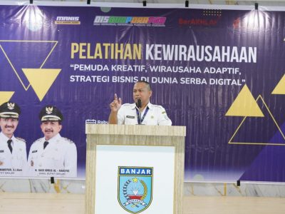 Disbudporapar Banjar Latih Pemuda Hadapi Tantangan Dunia Bisnis Digital