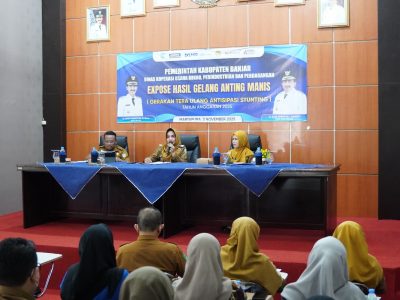 DKUMPP Banjar Gelar Expose Hasil Pelaksanaan Gelang Anting Manis 2025