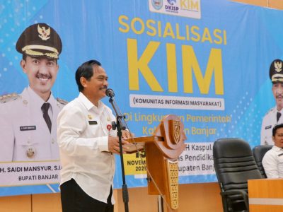 DKISP Banjar Dorong KIM Jadi Garda Terdepan Penyebaran Informasi Berkualitas