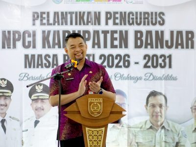 Suratmin Nahkodai NPCI Banjar, Didukung Hibah Rp797 Juta